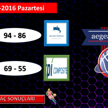 Aegean League | Haber - 2016 SPRING CUP' TA 7. HAFTA 1. GÜN MAÇ SONUÇLARI...