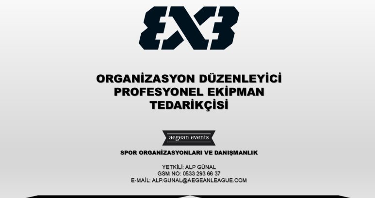 Aegean League | 3X3 Basketbol Turnuvaları Organizasyonları Düzenleyicisi...